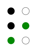 ⠗
