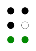 ⠯