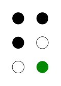 ⠫