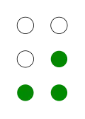 ⠴
