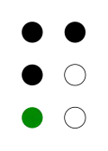 ⠏