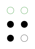 ⠖