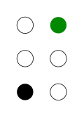 ⠌