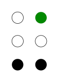 ⠬