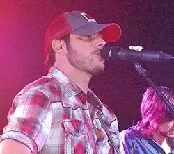 Jared Wade performing live in Nashville, TN