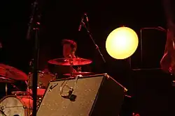 Tait performing with the Weakerthans in Winnipeg 22 December 2007