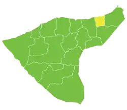 Al-Jawadiyah Subdistrict in Syria