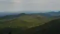 View from west belvedere with Champlain Lake in the background