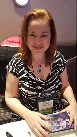 Frost at the Romance Writers of America Conference, July 2015, New York, NY