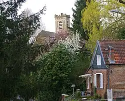 The church in Jenlain