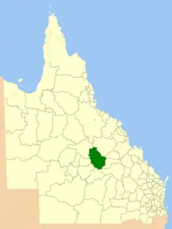 Location within Queensland