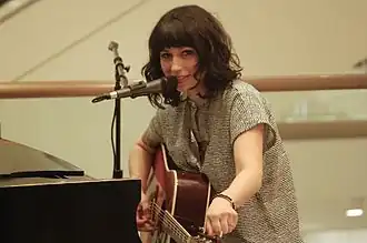 Jessica Dobson at Nordstrom flagship store, Seattle