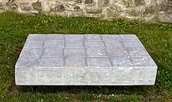 Fragment, limestone, 2005