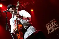 Jimmy Dludlu in concert.