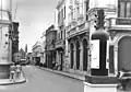 Historical photo from Jr. Camaná, the church can be seen at the end of the street