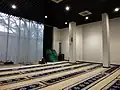 The mosque prayer hall