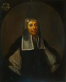 Joan Maetsuycker, Governor-General of the Dutch East Indies. Painting by Jacob Jansz. Coeman in the Rijksmuseum