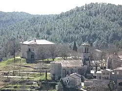 The church and surroundings in Joannas