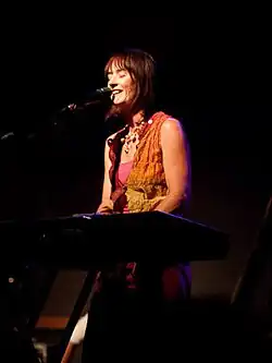 Joanne Hogg during a 2010 Iona concert