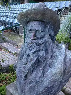 Joaquin Miller 1928, by Gertrude Boyle Kanno