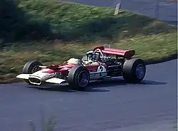 Jochen Rindt at the 1969 German Grand Prix