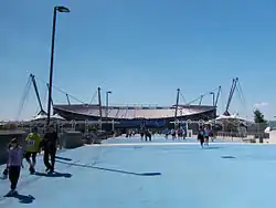 The City of Manchester Stadium, completed in 2001.