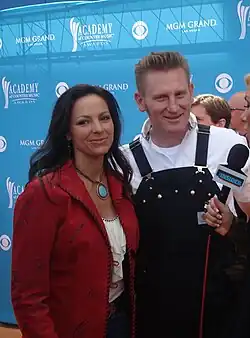 Joey (left) and Rory Feek (right) in 2010