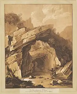 View of the Grotto by Hellbrunn, near Salzburg (after Schellinger)