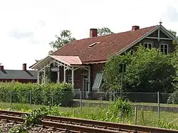 Johannishus former railway station
