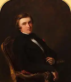 1843 Portrait of John Ruskin from the collection of Andrew Rhys Young, New York