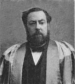 Portrait photograph of John Varley Roberts