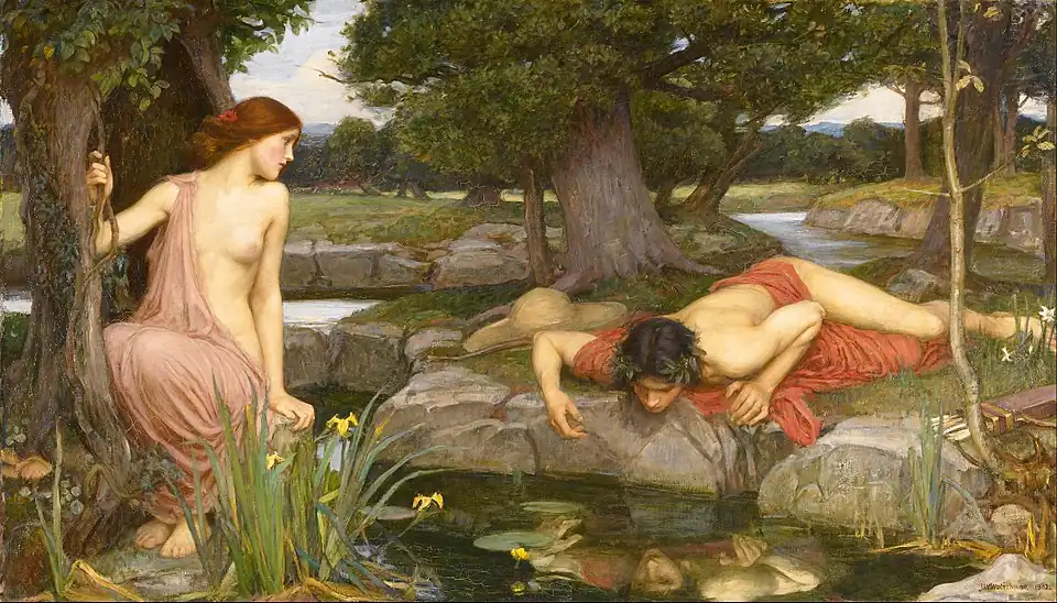 John William Waterhouse , Echo and Narcissus , 1903