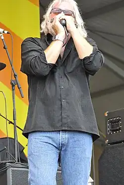 Sansone at the 2012 New Orleans Jazz & Heritage Festival