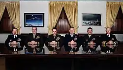 The Joint Chiefs of Staff in 2001.