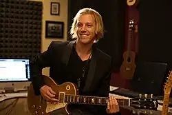 Jon Maclennan in studio
