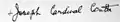 Joseph Coutts's signature