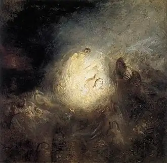 Undine Giving the Ring to Massaniello, Fisherman of Naples by J.M.W. Turner