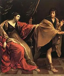 Joseph and Potiphar's Wife by Guido Reni, 1631