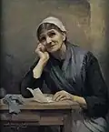 Be careful, ca. 1893, Oil on canvas 83 x 69.3 cm, Queensland Art Gallery
