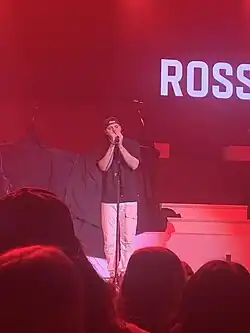 Ross performing in Grand Rapids, Michigan in 2024