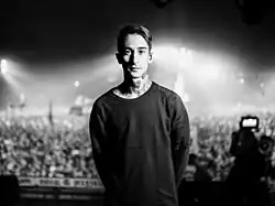 Josh Friend of Modestep in 2015