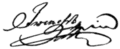 Josif Rajačić Јосиф Рајачић's signature
