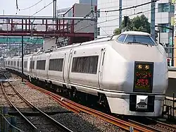 651 series on a Super Hitachi service, July 2005