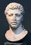 Bust of Juba II in the Ny Carlsberg Glyptotek, dating to the 1st century AD.