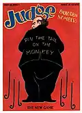 1925 "Evolution Number" covering the Scopes Trial; the cover depicts William Jennings Bryan
