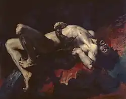 Ixion by Jules-Elie Delaunay (1876)