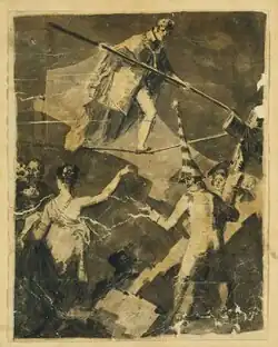 King Fernando VII on a Tightrope