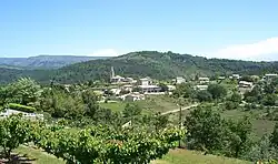 A general view of Saint-Julien-du-Serre