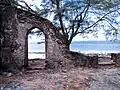 Mosque on the beach, detail