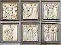 Panels of the "Justice" frieze, St George's Hall